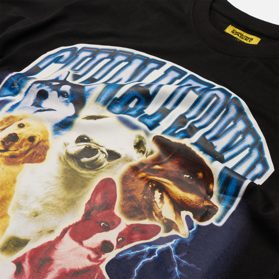 Мужская футболка Chinatown Market Dawg Lightning Arc Black