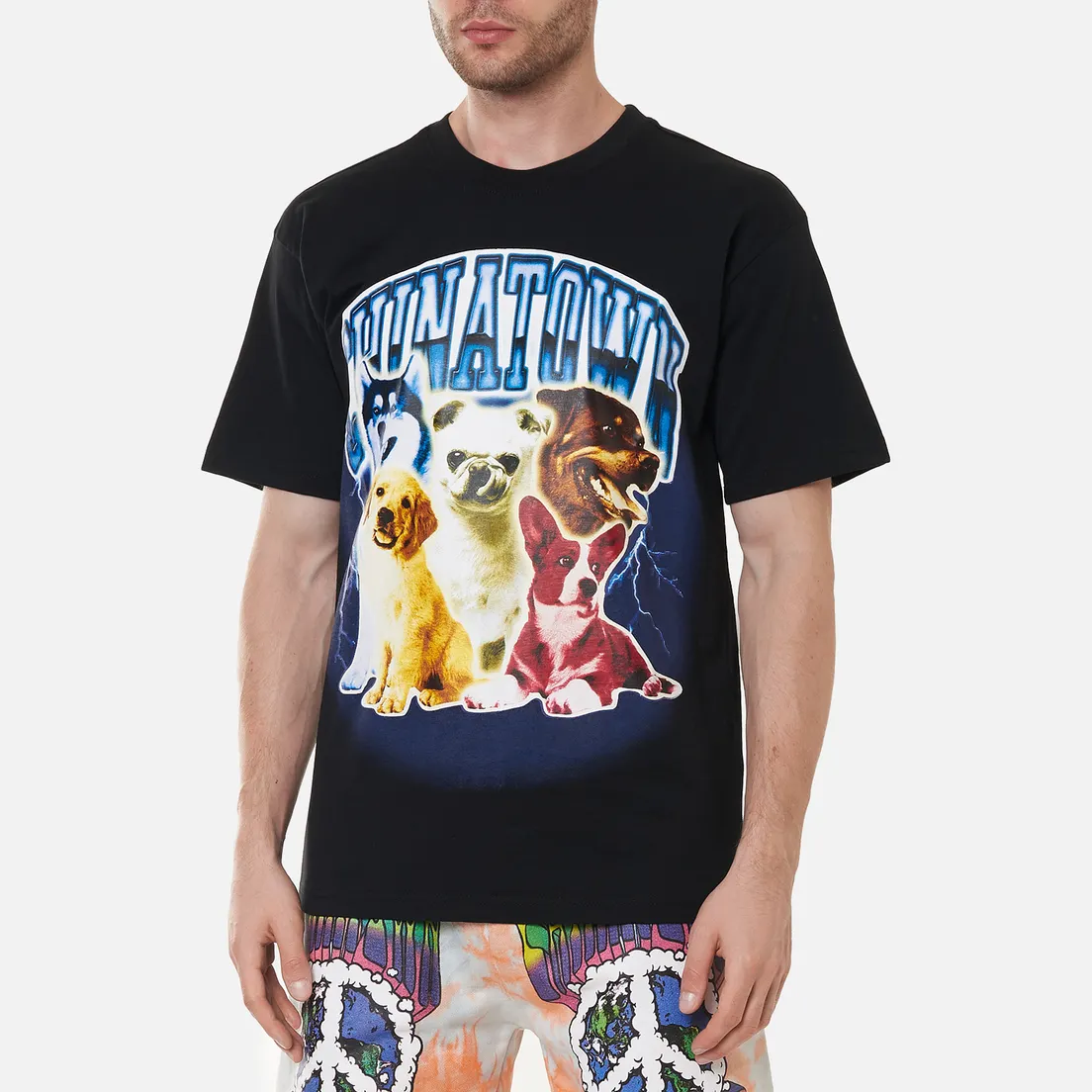 Chinatown Market Мужская футболка Dawg Lightning Arc