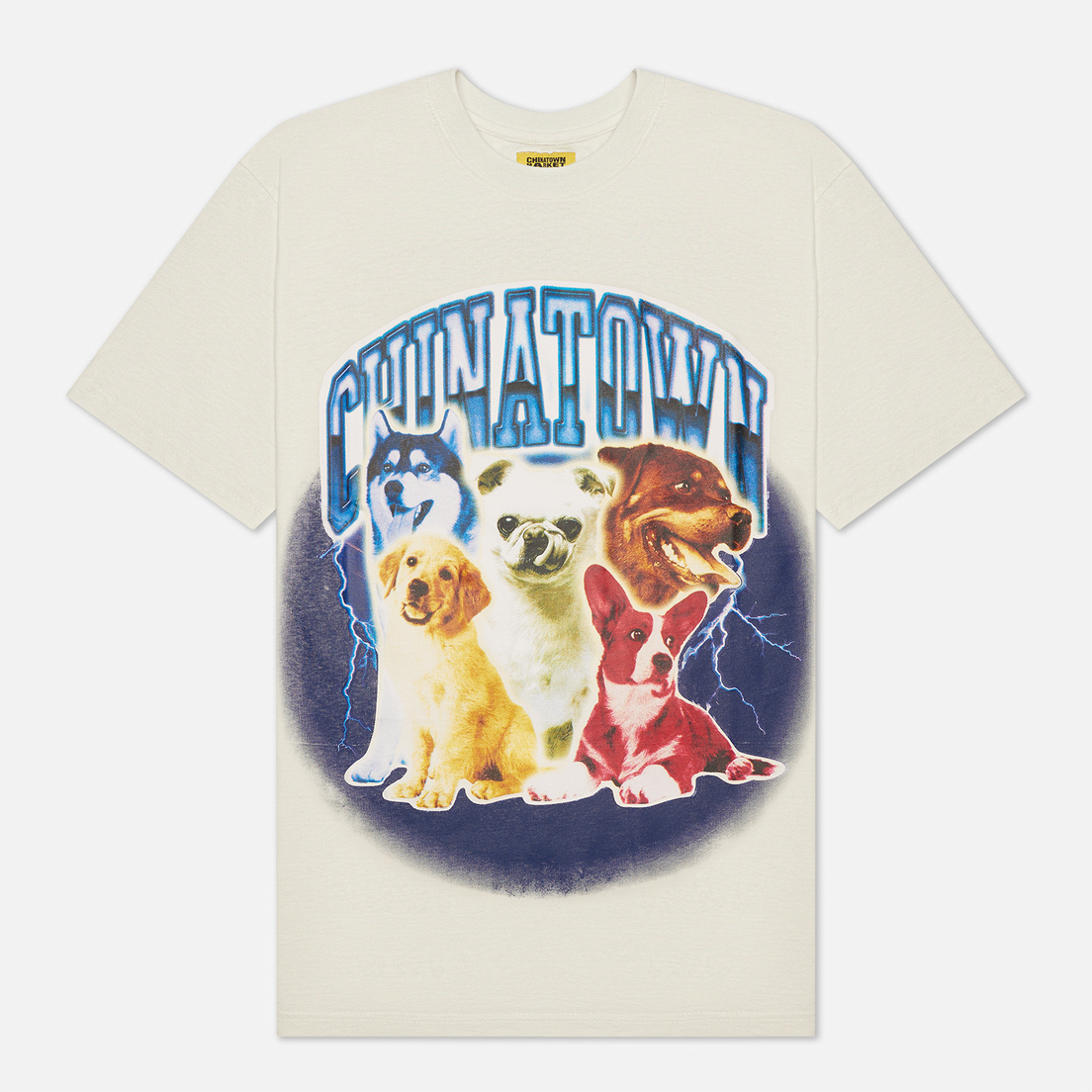 Chinatown Market Мужская футболка Dawg Lightning Arc
