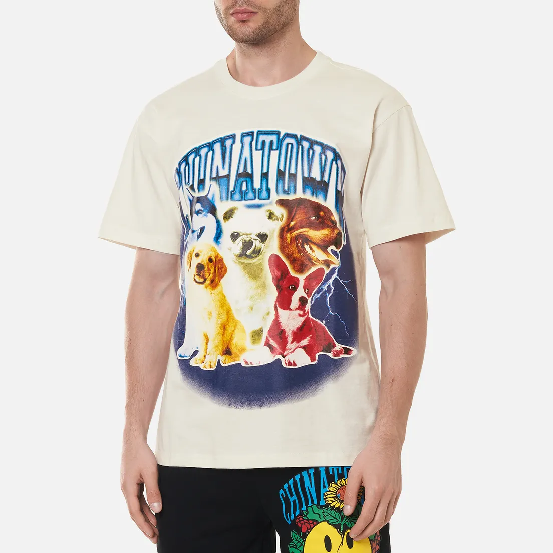 Chinatown Market Мужская футболка Dawg Lightning Arc