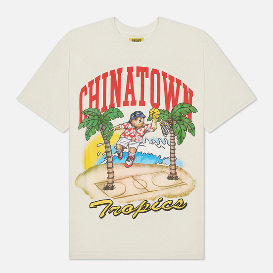 Мужская футболка Chinatown Market Dunking Bear By The Water Cream
