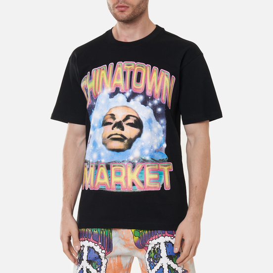 Мужская футболка Chinatown Market Through The Foam Black