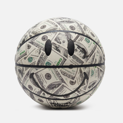 Баскетбольный мяч Chinatown Market Smiley Money Line Black
