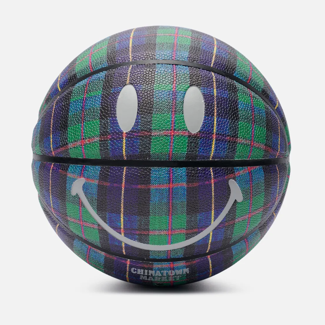 Chinatown Market Баскетбольный мяч Smiley Ivy League Tartan