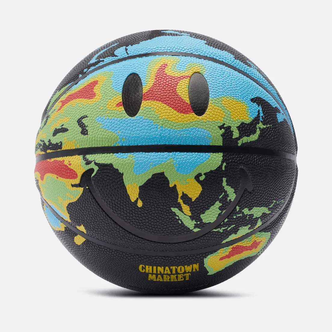 Chinatown Market Баскетбольный мяч Smiley Global Citizen Heat Map