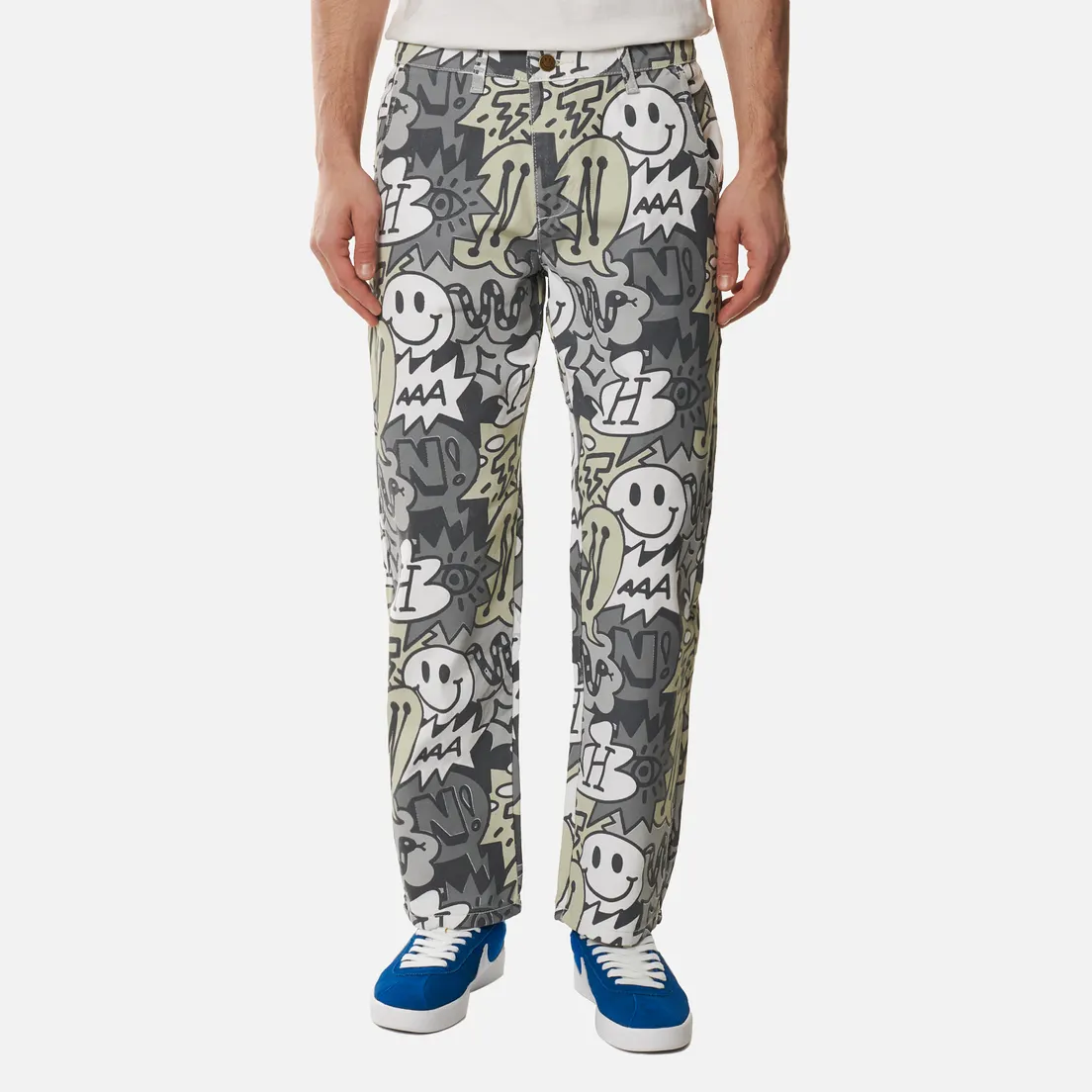 Chinatown Market Мужские джинсы Smiley Speech Bubble Denim