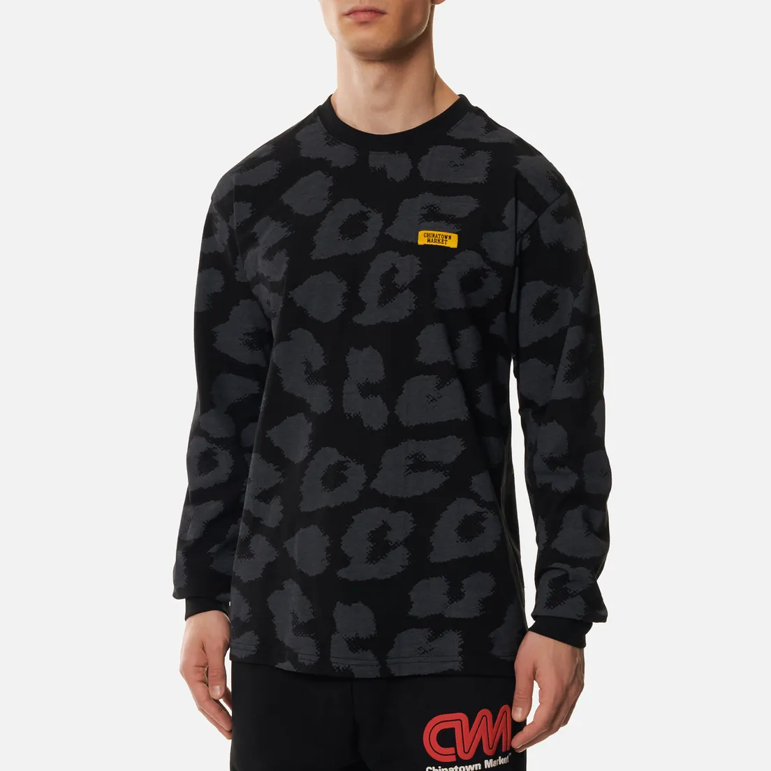 Chinatown Market Мужской лонгслив Leopard