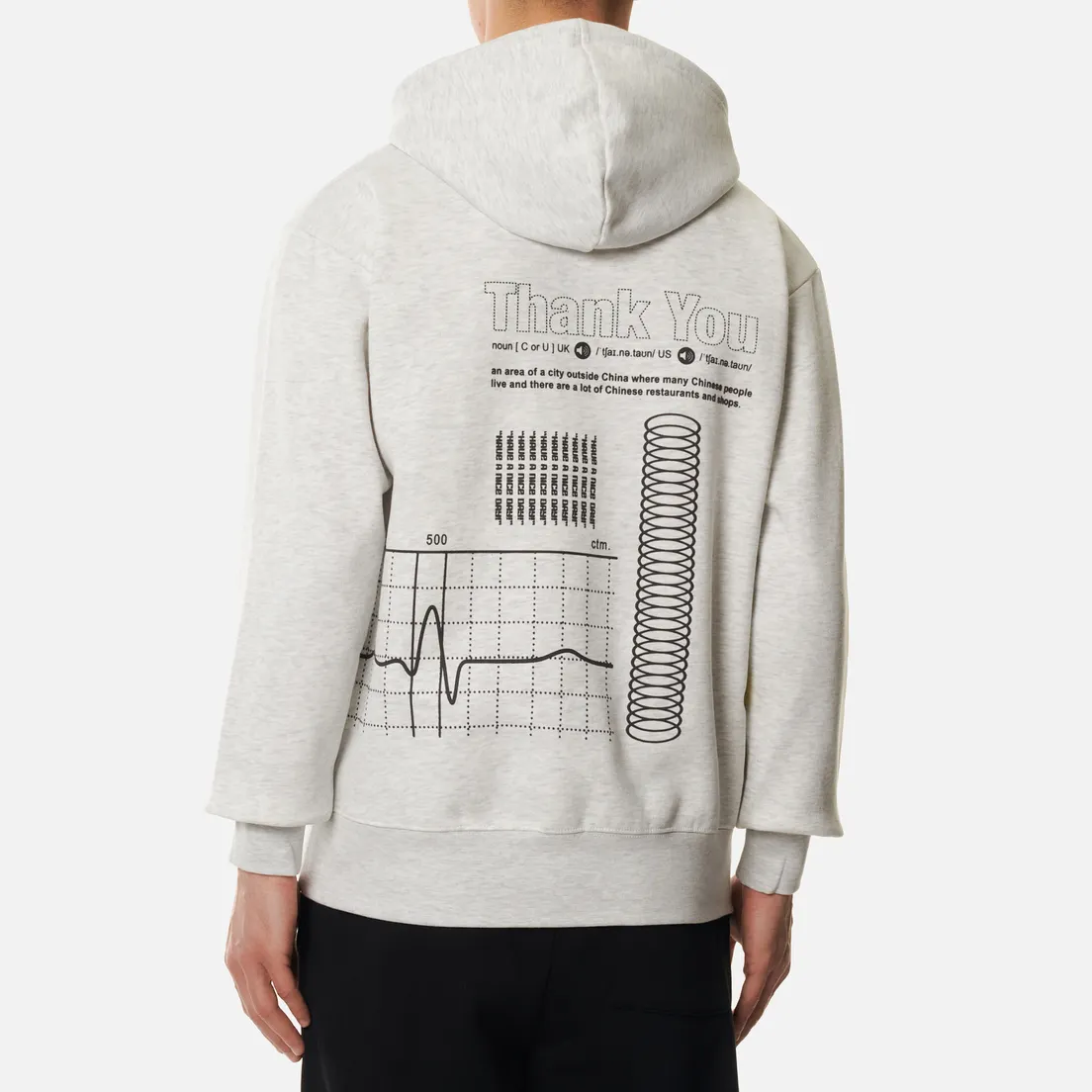 Chinatown Market Мужская толстовка Smiley Teddy Bear Hoodie