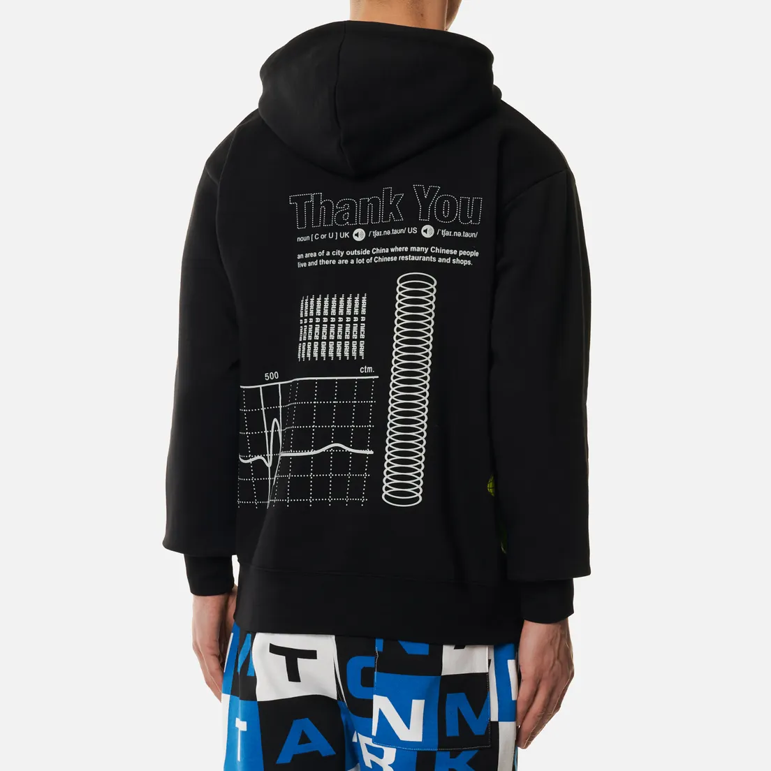 Chinatown Market Мужская толстовка Smiley Teddy Bear Hoodie