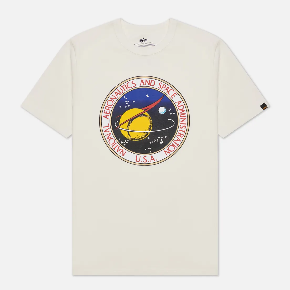 Alpha Industries Мужская футболка NASA Original Logo