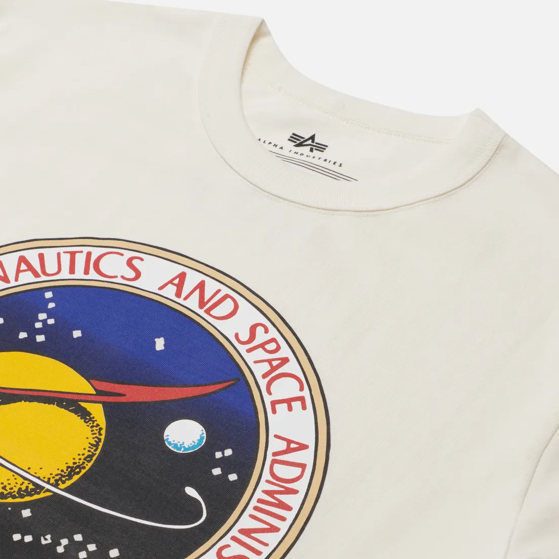 Alpha Industries Мужская футболка NASA Original Logo