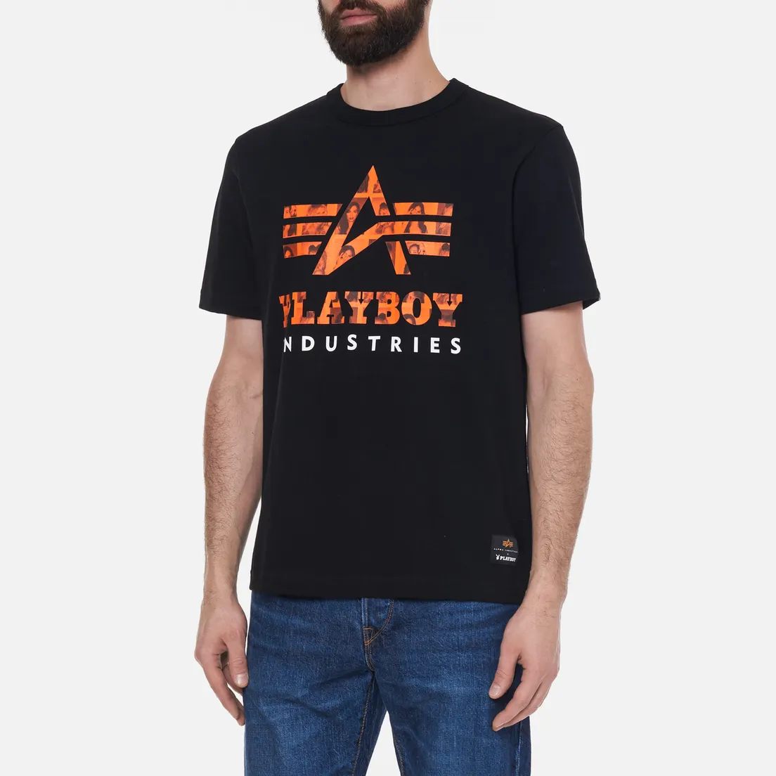 Alpha Industries Мужская футболка x Playboy Print