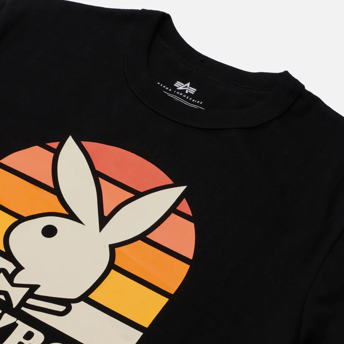 Alpha Industries Мужская футболка x Playboy Bunny Retro Logo