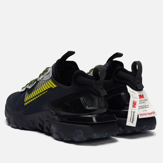 Мужские кроссовки Nike x 3M React Vision Premium Anthracite/Black/Volt