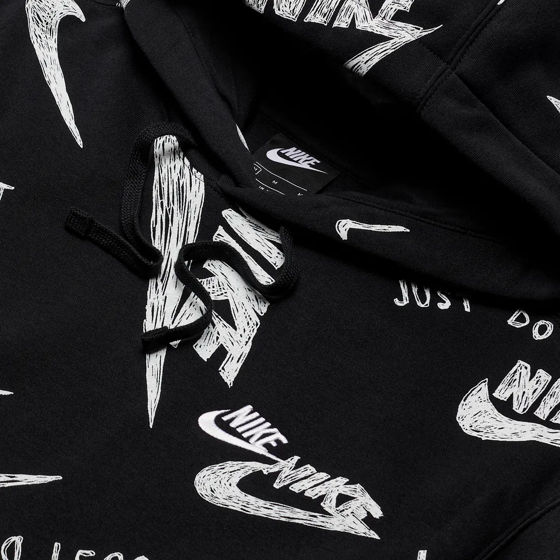 Nike Мужская толстовка Sportswear Club All Over Print Hoodie