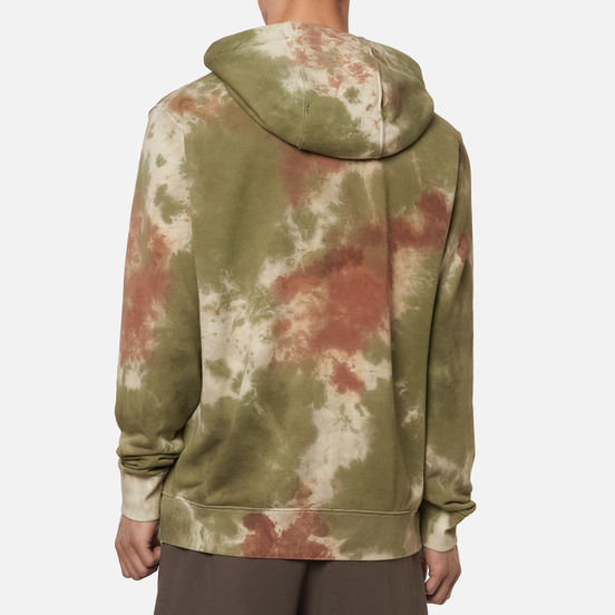 Мужская толстовка Nike Tie-Dye Hoodie Medium Olive/White
