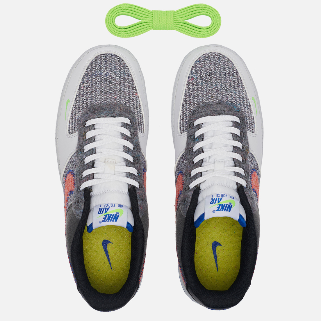 Nike Мужские кроссовки Air Force 1 07 Electric Green