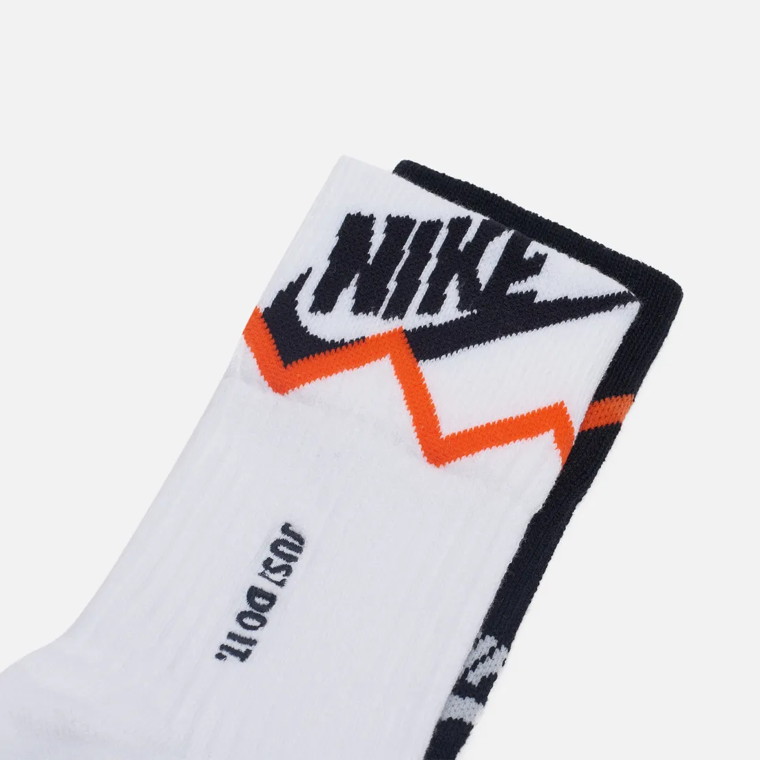 Nike Комплект носков 2-Pack SNKR Crew Just Do It