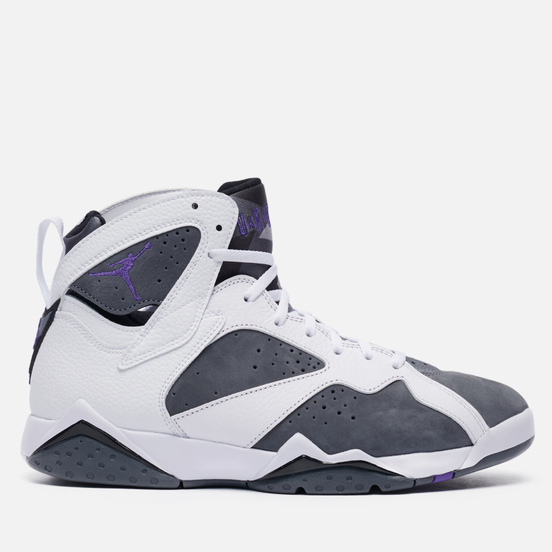 Мужские кроссовки Jordan Air Jordan 7 Retro Flint White/Varsity Purple/Flint Grey/Black