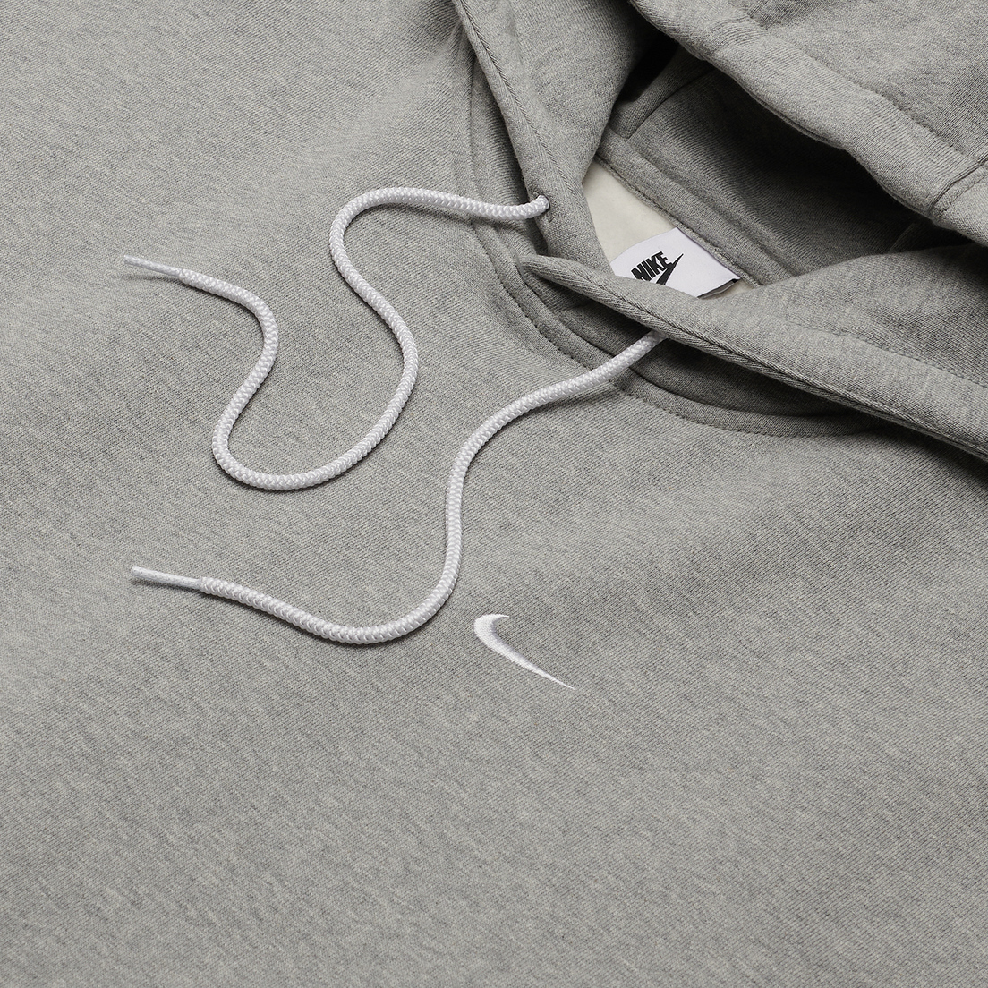 Nike nrg swoosh hoodie grey sale