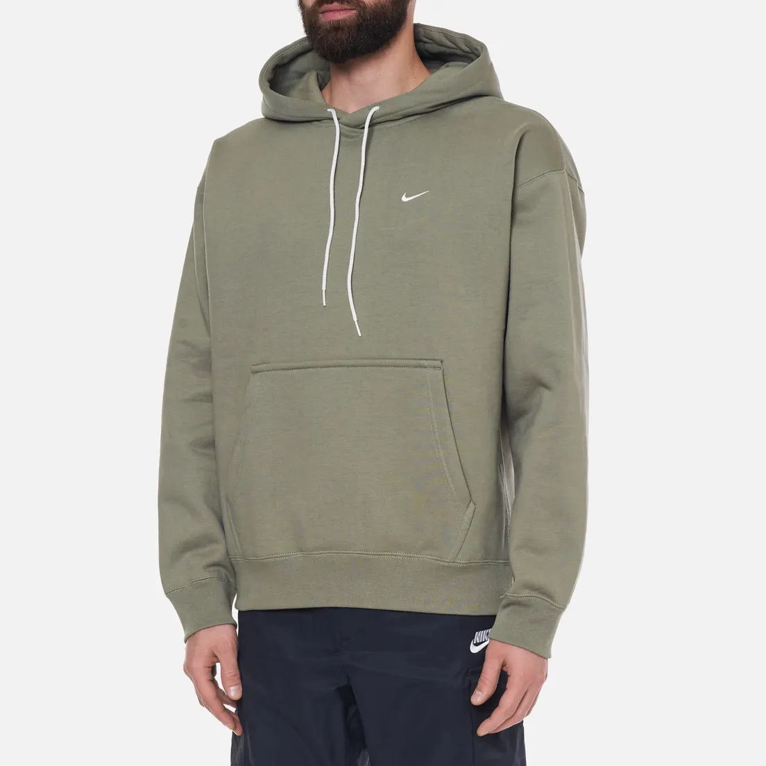 Nike Мужская толстовка NRG Solo Swoosh Fleece Hoodie