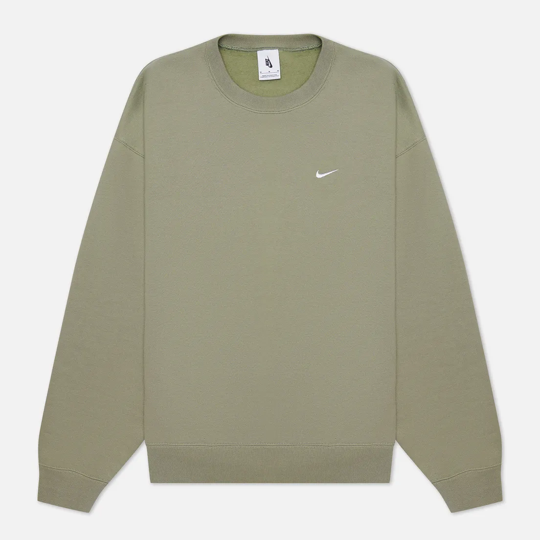 Nike Мужская толстовка NRG Solo Swoosh Crew Fleece