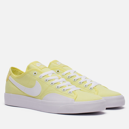 Кроссовки Nike SB BLZR Court Light Citron, цвет жёлтый, размер 41 EU