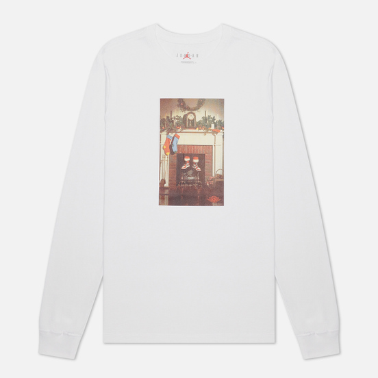 Мужской лонгслив Jordan Jumpman Chimney Crew White