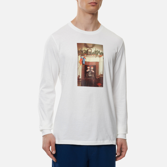 Мужской лонгслив Jordan Jumpman Chimney Crew White