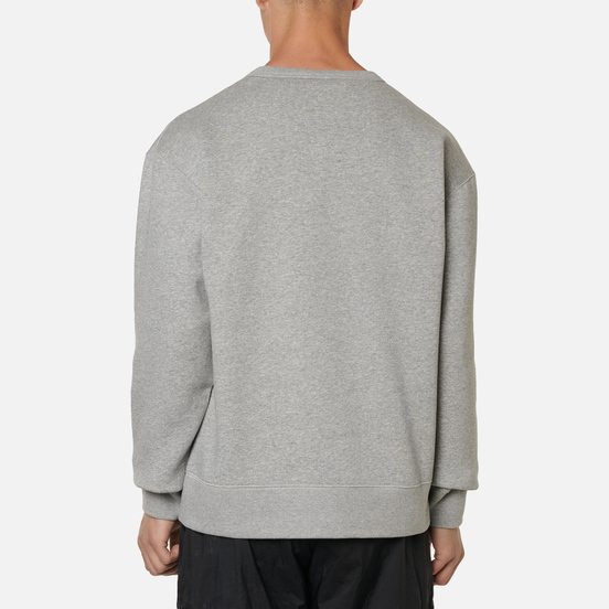Мужская толстовка Nike SB Stripes Crew Neck Dark Grey Heather/White
