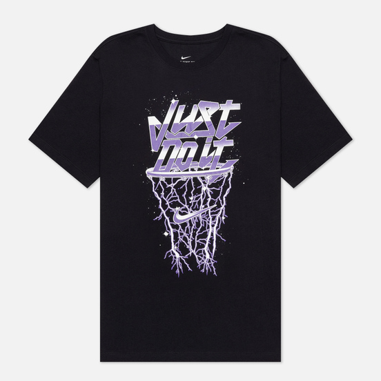 Мужская футболка Nike Dri-Fit Metallic Just Do It Black