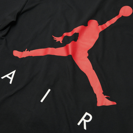 Мужская футболка Jordan Jumpman Air HBR Crew Black/Gym Red