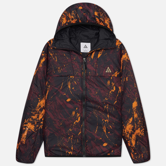 Мужская куртка ветровка Nike ACG NRG Insulated All Over Print Deep Burgundy
