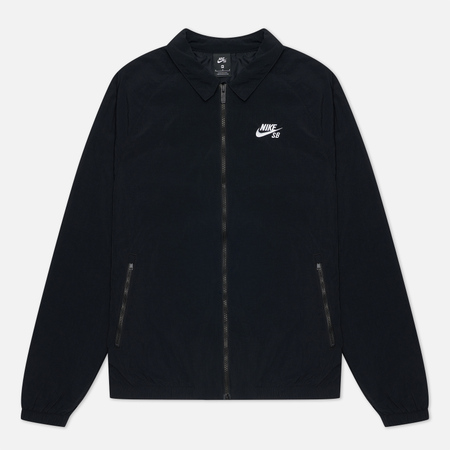 Мужская куртка ветровка Nike SB Essential, цвет чёрный, размер XXL