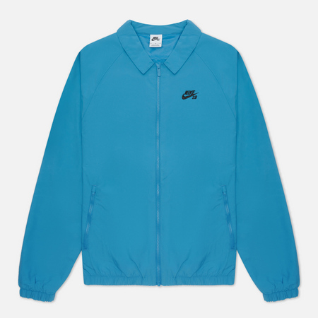Мужская куртка ветровка Nike SB Essential, цвет голубой, размер S