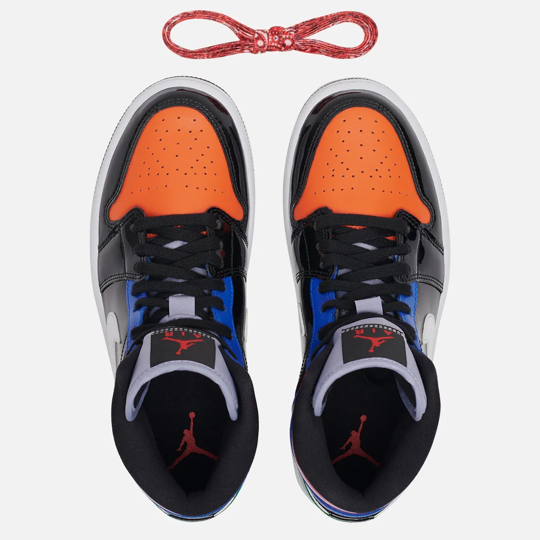 Jordan Женские кроссовки Air Jordan 1 Mid SE Multi Patent