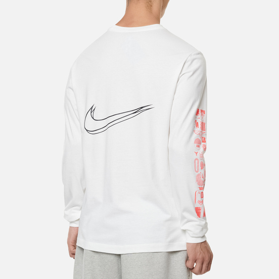 Мужской лонгслив Nike Worldwide White