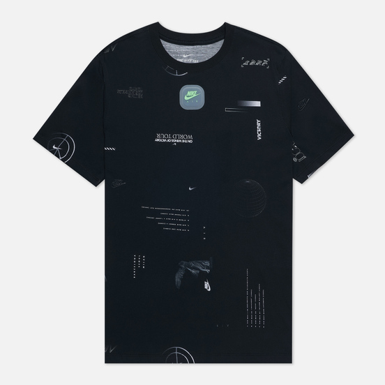 Мужская футболка Nike Music All Over Print Black