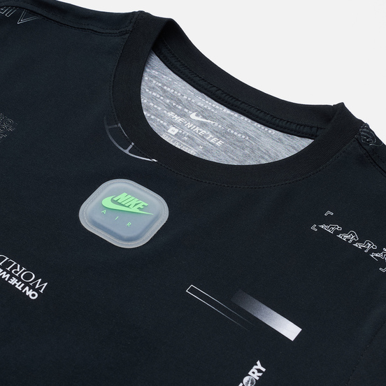 Мужская футболка Nike Music All Over Print Black