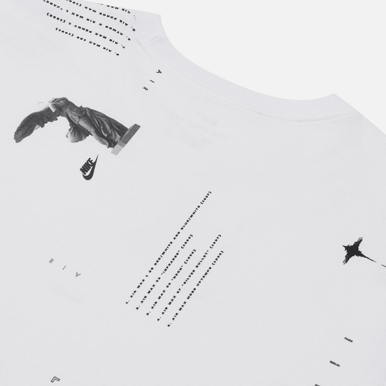 Мужская футболка Nike Music All Over Print White