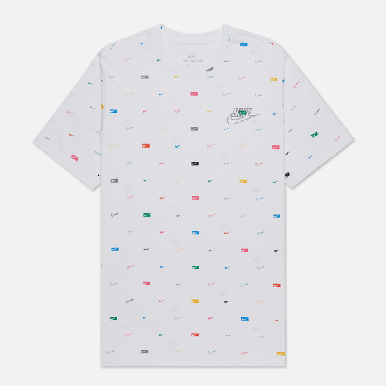 Мужская футболка Nike Mlti-Color All Over Print White