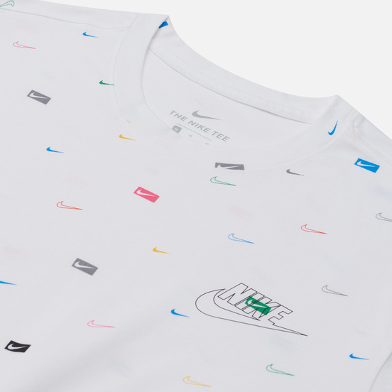 Мужская футболка Nike Mlti-Color All Over Print White