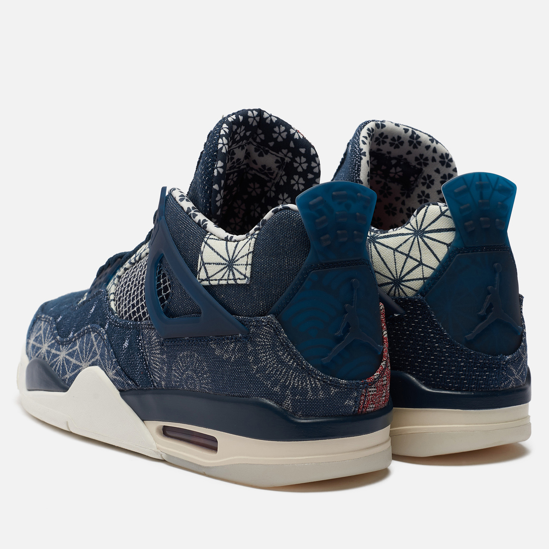 Jordan Мужские кроссовки Air Jordan 4 Retro SE Sashiko Deep Ocean