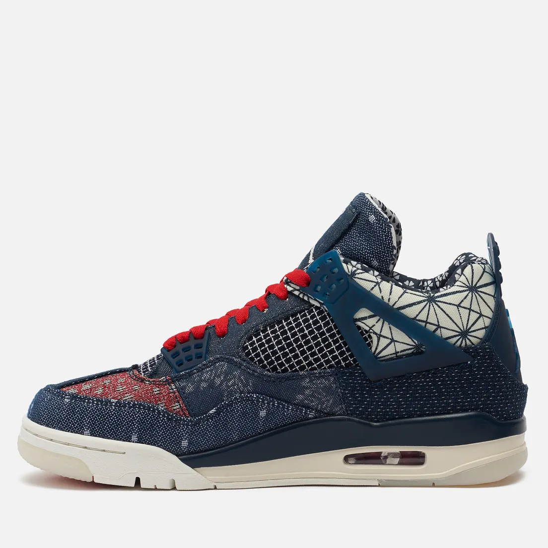 Jordan Мужские кроссовки Air Jordan 4 Retro SE Sashiko Deep Ocean