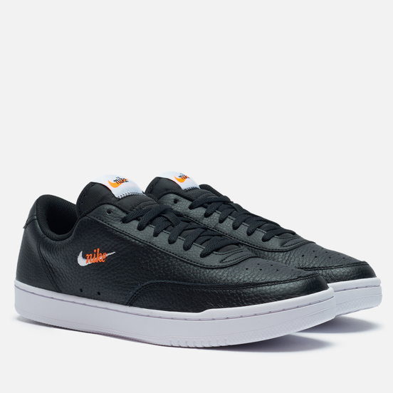 Мужские кроссовки Nike Wmns Court Vintage Premium Black/White/Total Orange