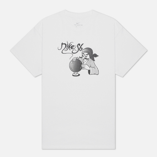 Мужская футболка Nike SB Fortune White