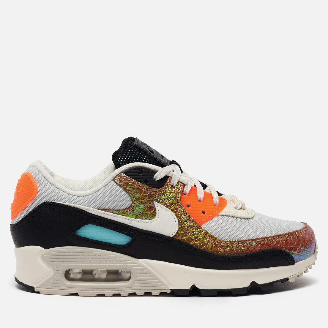Nike Женские кроссовки Air Max 90 Gold Reptile
