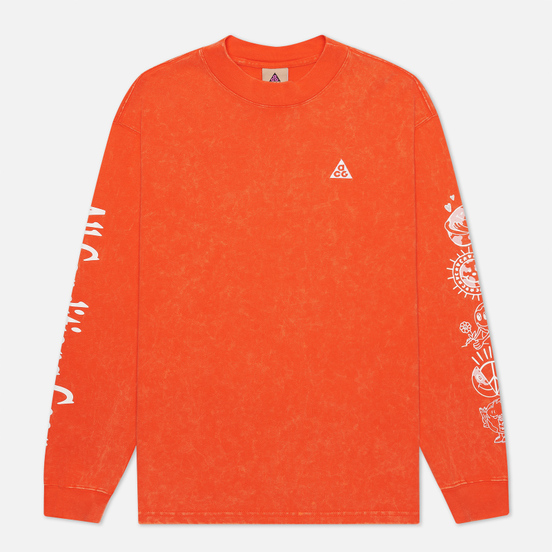 Мужской лонгслив Nike ACG NRG Earth Team Orange/White