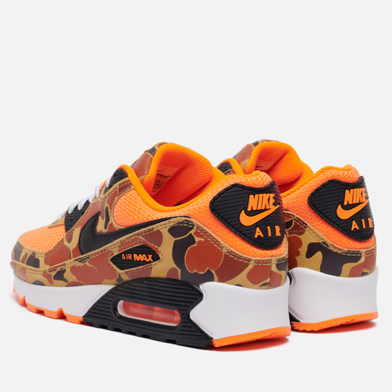 Мужские кроссовки Nike Air Max 90 SP Orange Camo Total Orange/Black