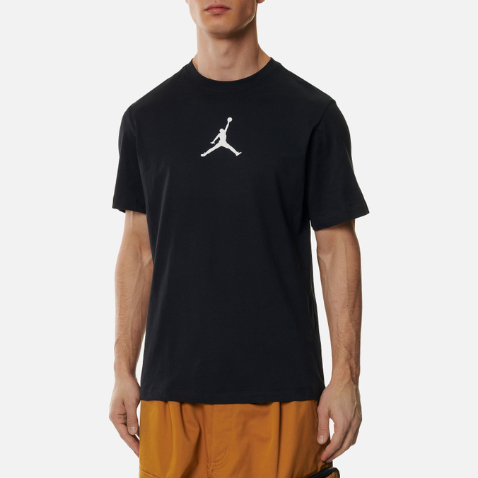 Мужская футболка Jordan, цвет чёрный, размер S CW5190-010 Jumpman Dri-Fit Crew - фото 3